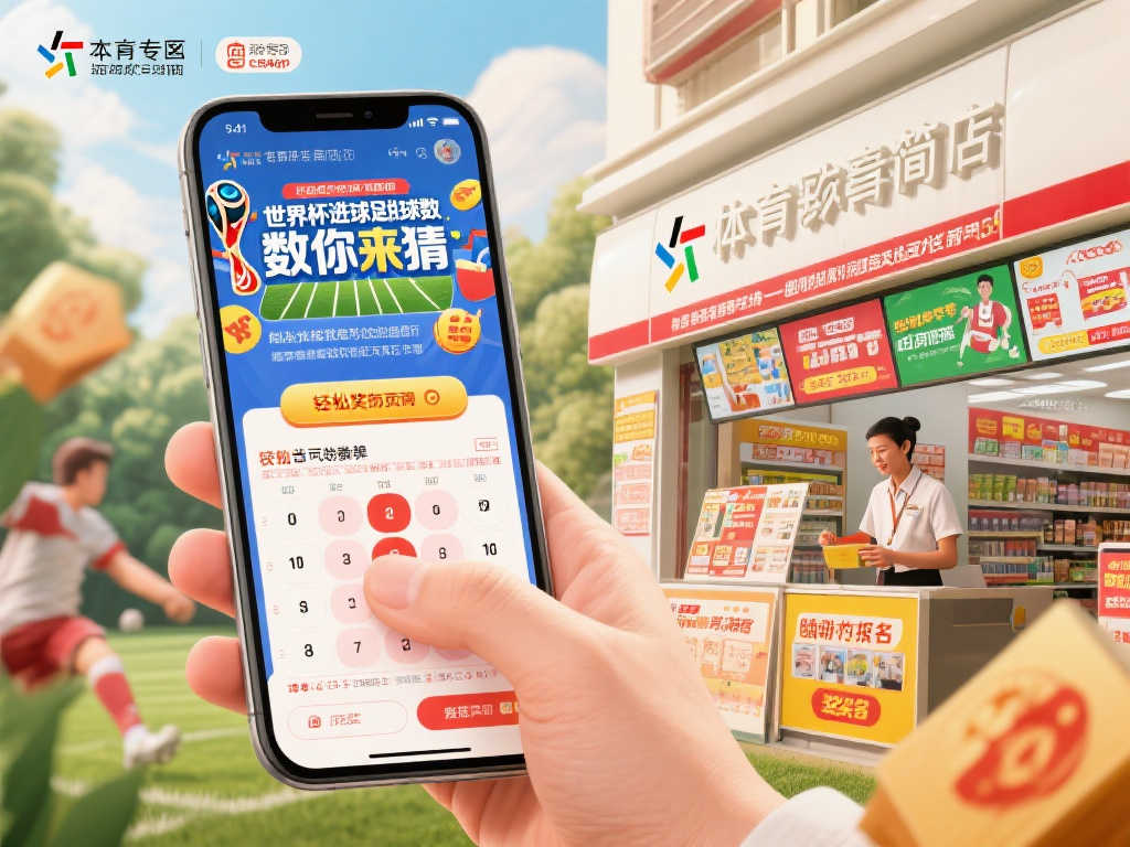 体彩推出“猜世界杯进球数”互动活动，现场参与赢好礼